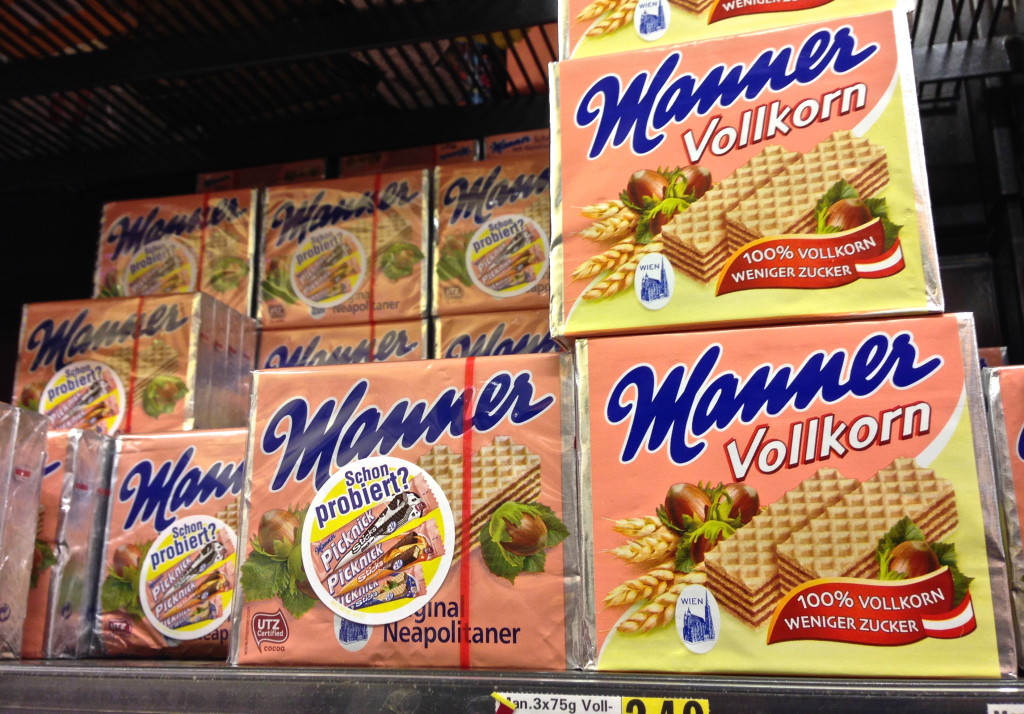 Manner cookies souvenir autrian food