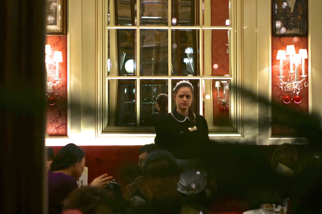 sacher sacher cafe waitress server