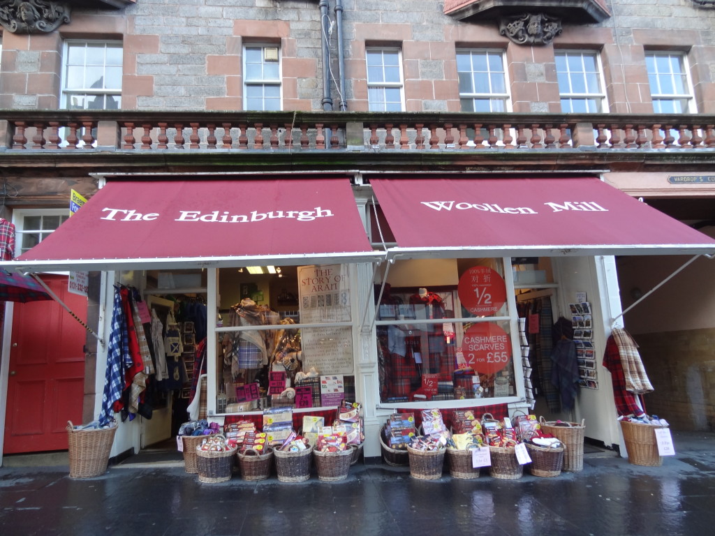 Royal Mile Shops Good buys or Tourist traps in Edinburgh, Scotland