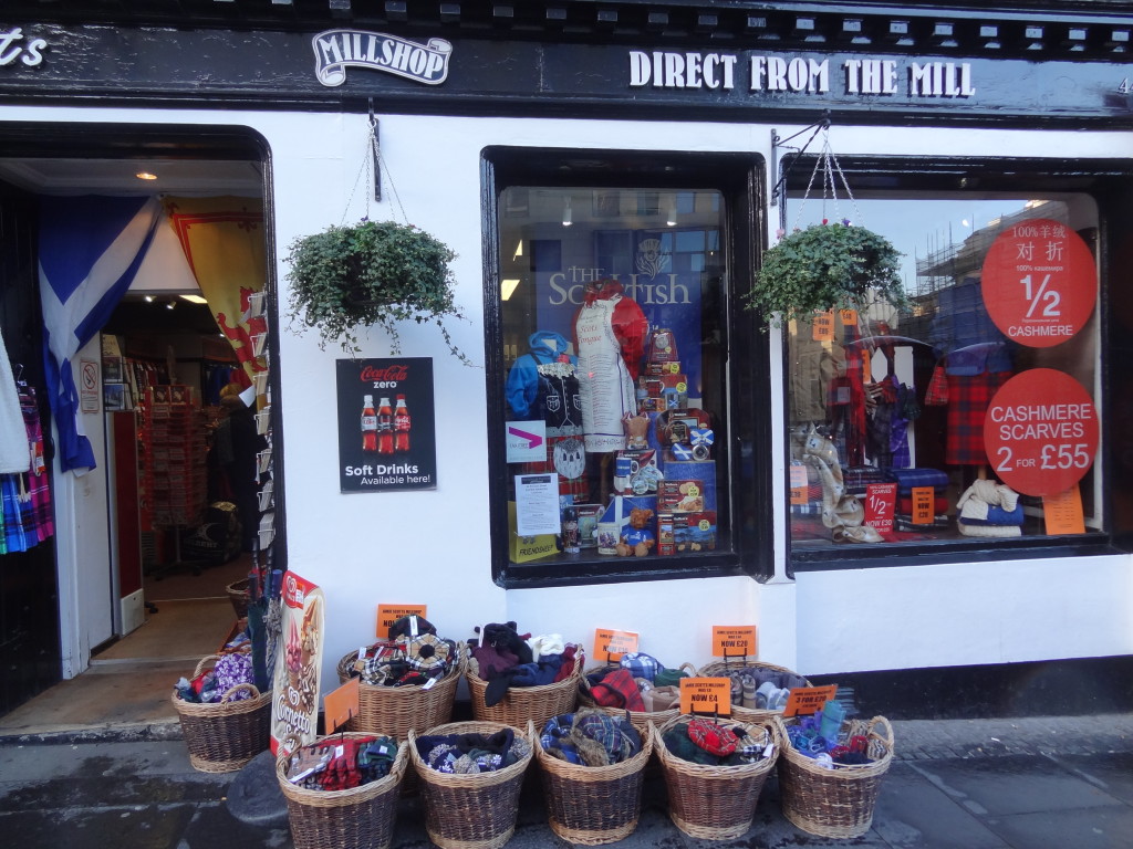 Royal Mile Shops Good buys or Tourist traps in Edinburgh, Scotland