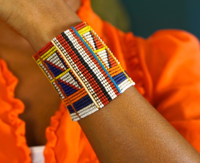 South African Souvenirs: Colorful Beaded Jewelry DSC07778