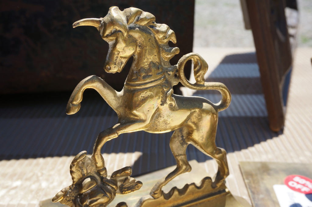 golden unicorn golden nugget flea market