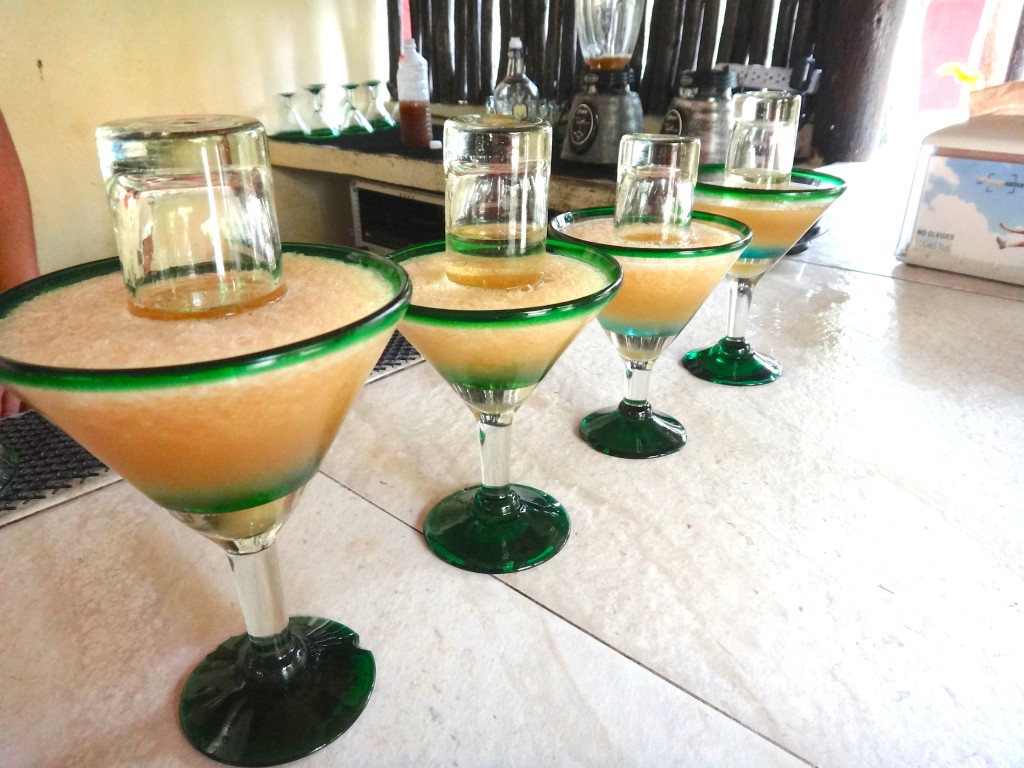 margarita glasses souvenir mexico