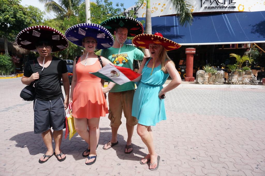 playa del carmen sombrero souvenir mexico fifth avenue