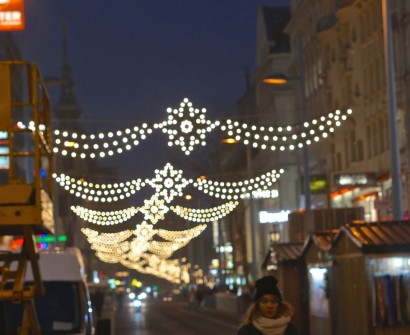 vienna christmas lights 2020