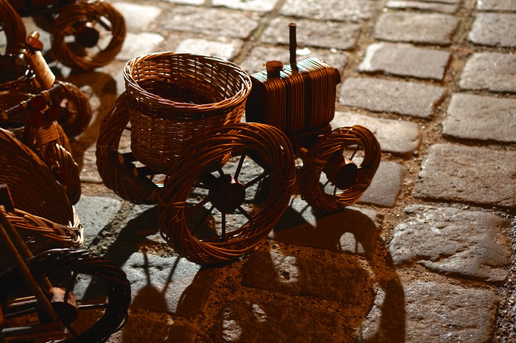 Weihnachtsmarkt am Spittelberg christmas market baskets