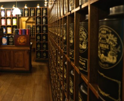 The Best Tea Place to Buy Tea in Paris: Mariage Frere, a Unique French Souvenir Paris Mariage Frere Tea Shop Shelves Place De La Madelaine