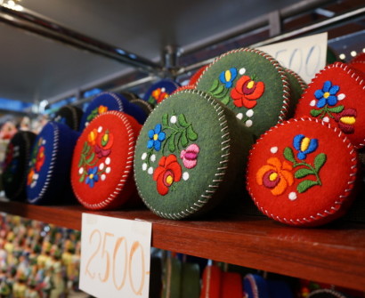 Traditional Hungarian Souvenirs at Budapest’s Central Market Hall hungarian souvenir