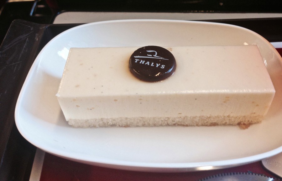thalys dessert meal first class comfort class 1