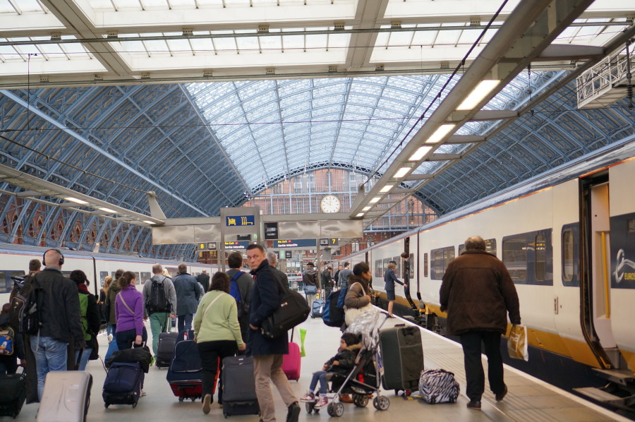 st pancras station London