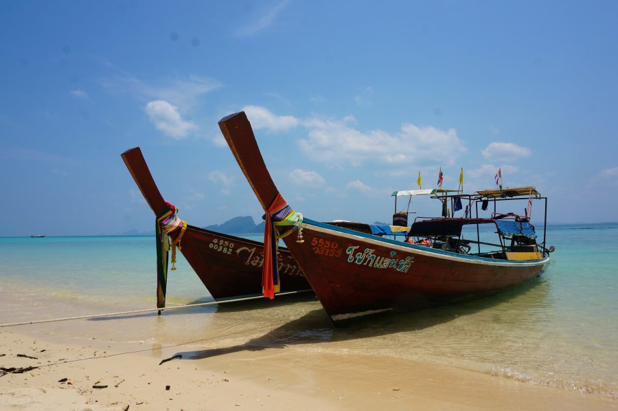 trang thailand longboat