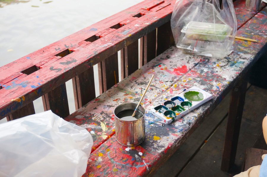 thai artist paint