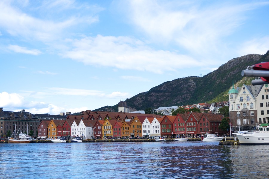 Brygge houses Bergen Norway