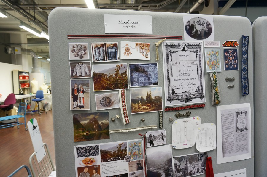 mood board dale norway
