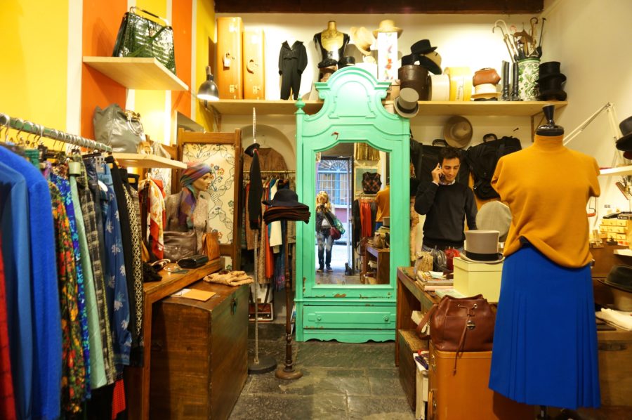 vintage shopping milan fashion italy