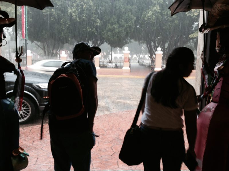 Valladolid rain