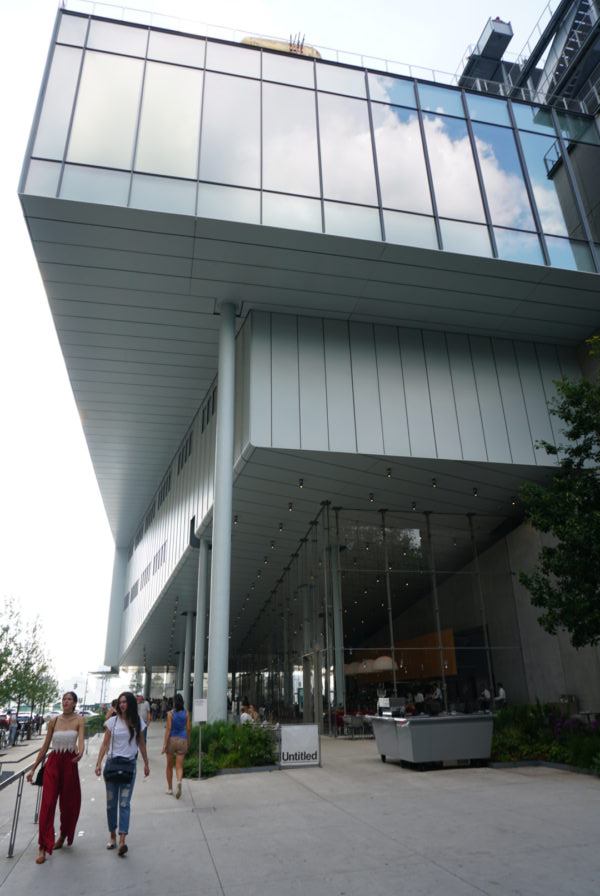 Whitney Museum's exterior musuem nyc meatpacking