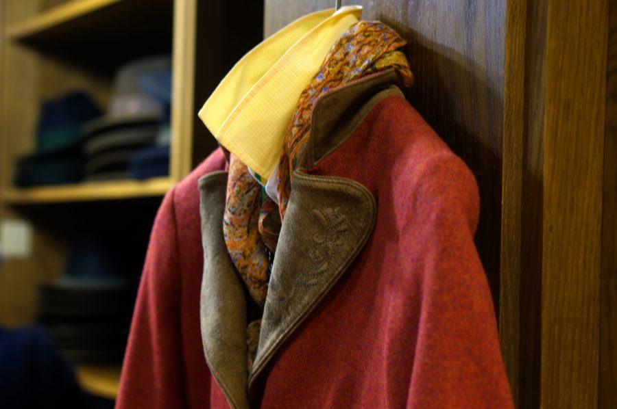 Elegant riding jackets in Vienna.