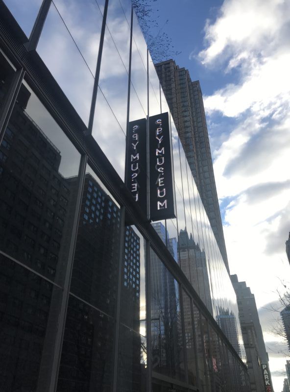 Spyscape spy museum nyc building outside manhattan