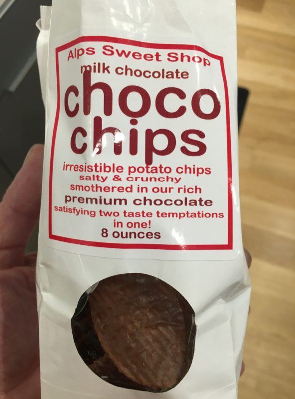 Souvenir from Beacon, chocochips.