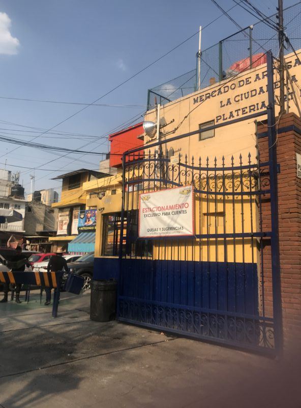 La Ciudedela market entrance photo bargain shopping