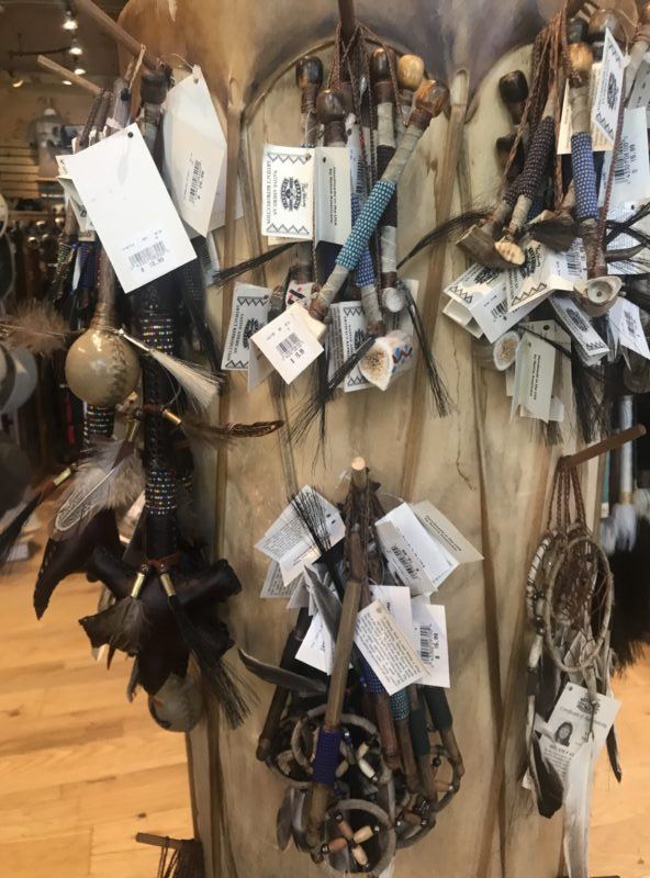 Handmade souvenirs from local indian tribes zion national park gift shop