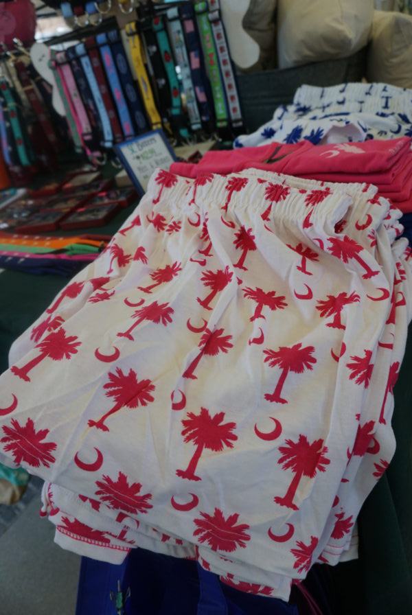Palmetto tree souvenir boxers-- useful and a classic symbol of South Carolina.