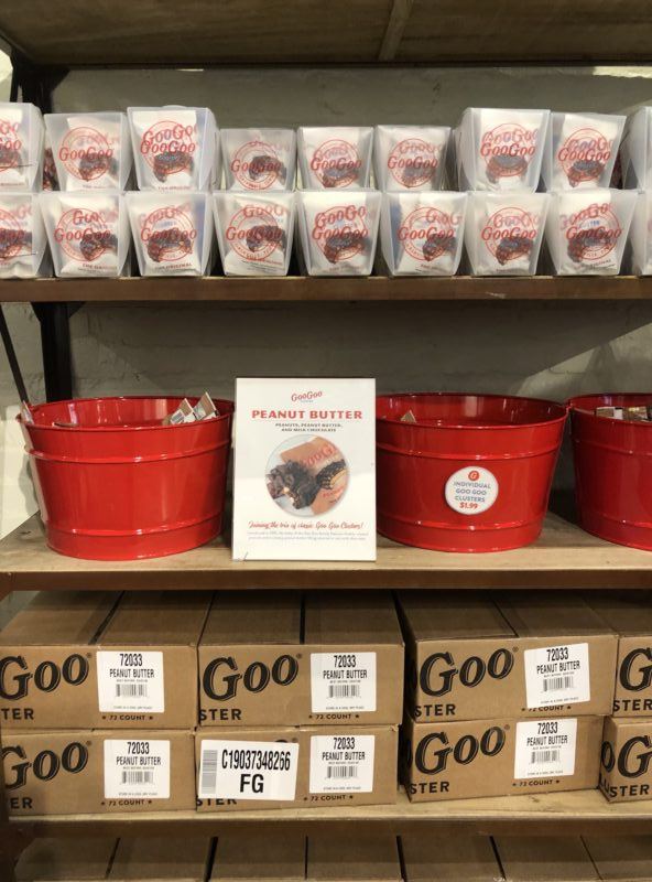 goo goo cluster souvenirs gift boxes nashvllle