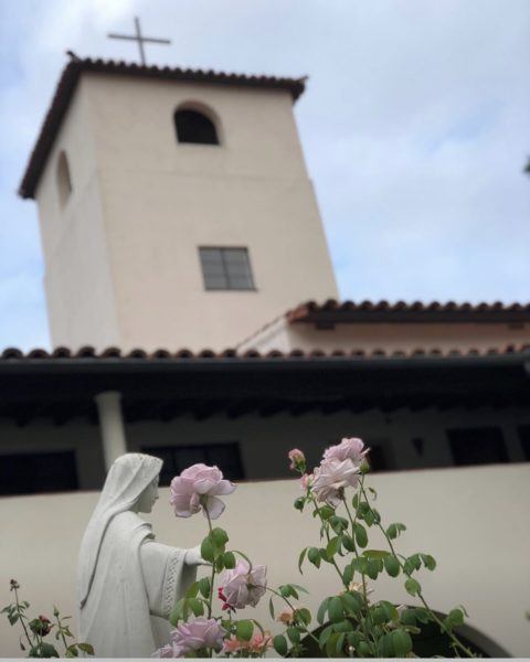 monastery of angels los angeles visiting photos